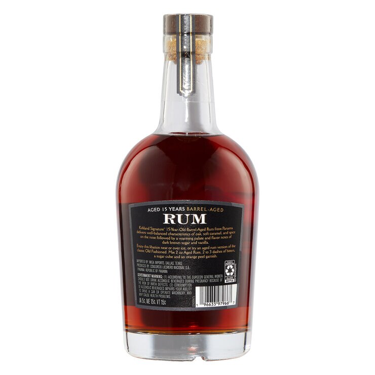 Ron Kirkland Signature 15 años 750 ml — Imagen 2 de 2