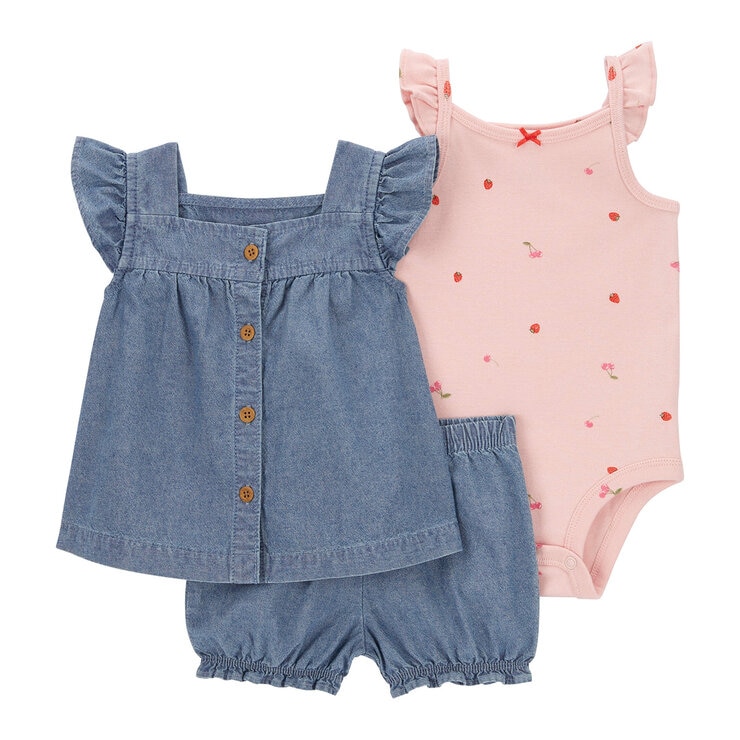 Carter's Conjunto de 3 piezas para Bebé Varias Tallas y Colores — Imagen 2 de 4