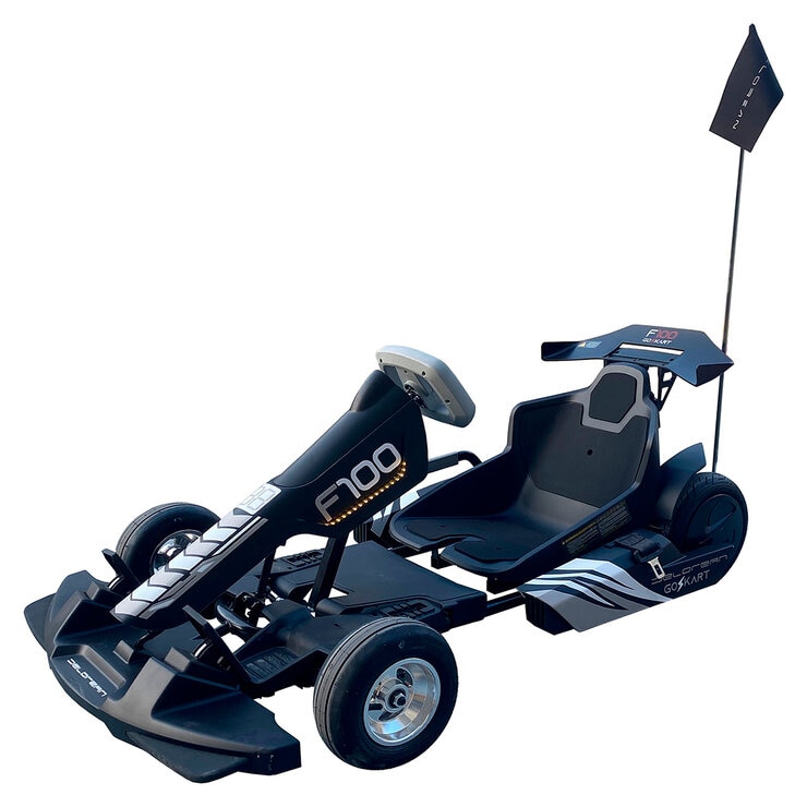 Delorean Go Kart Eléctrico Negro — Imagen 1 de 4