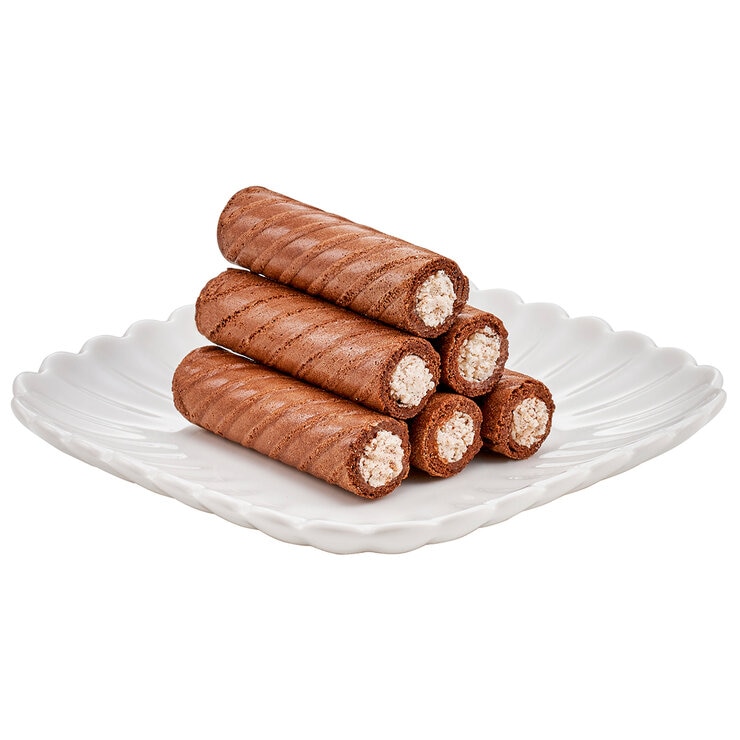 Crispiroll Rollitos de Galleta Crujientes con Relleno sabor Café Moca 1.02 Kg — Imagen 3 de 4