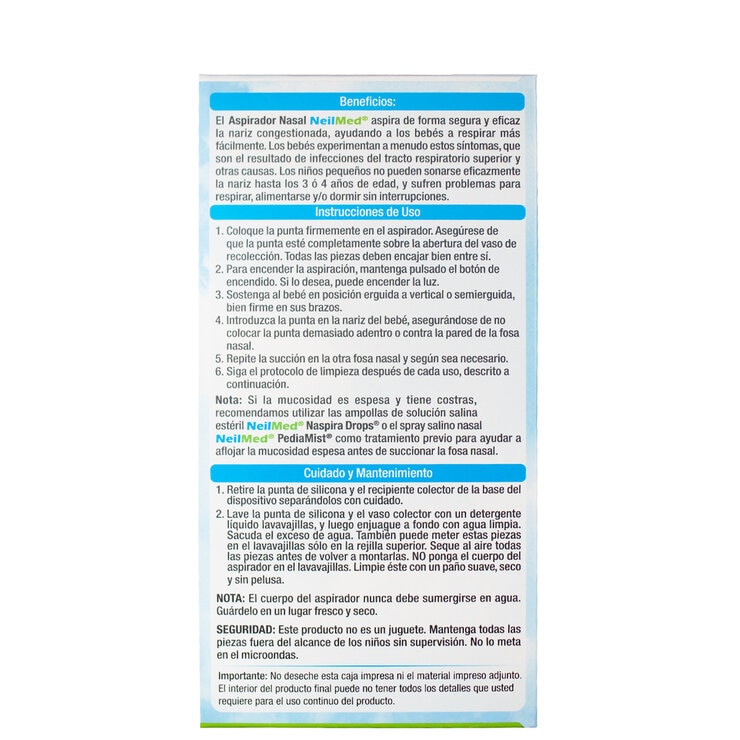 Neilmed Aspirador Nasal con baterias  — Imagen 3 de 4