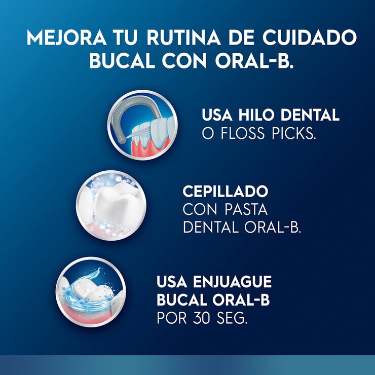 Oral-B 3D White Pro Advanced Cepillo de Dientes 8 pzas — Imagen 3 de 4