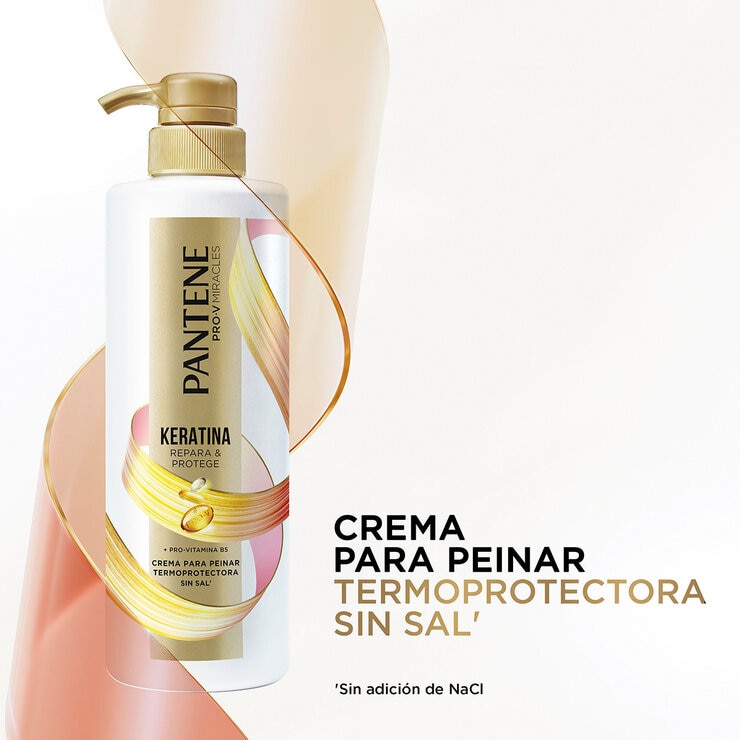 Pantene Keratina Crema para Peinar 2 pzas de 510 ml — Imagen 4 de 4