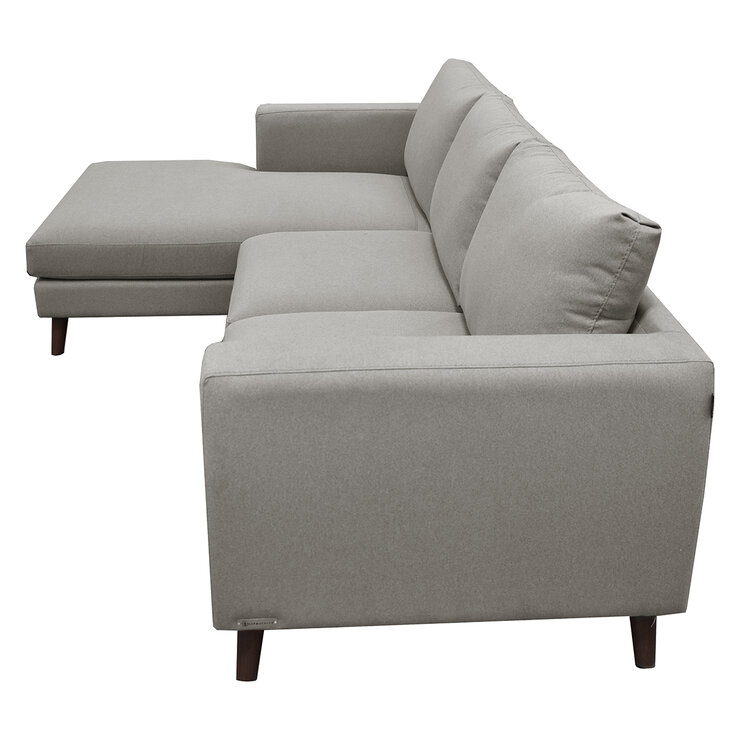 Muebles Liz, Figg, Modular De 2 Piezas,Gris — Imagen 3 de 4
