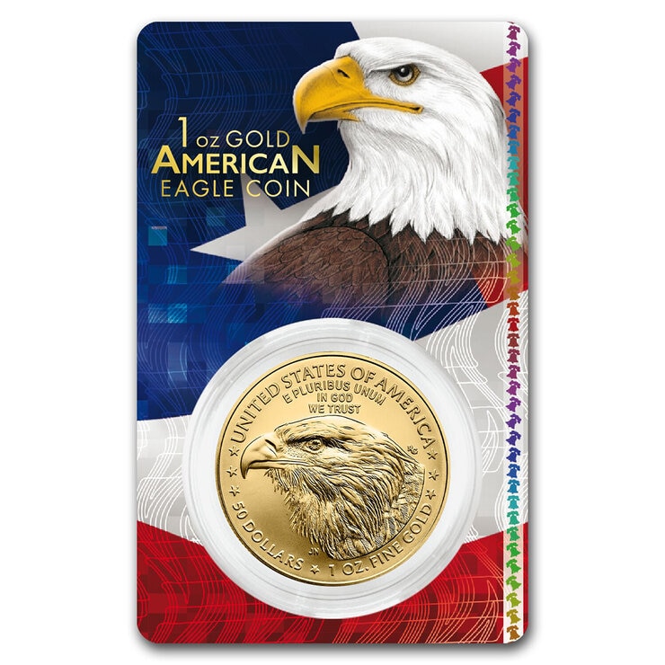 Moneda de  Oro 1 oz,  Águila Americana — Imagen 1 de 4