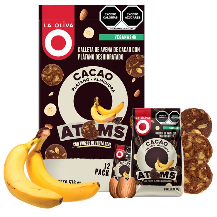 La Oliva Galleta Cacao Plátano — Imagen 1 de 3