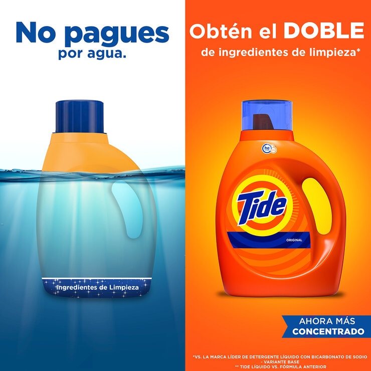 Tide Original Detergente Líquido, 5.02 l — Imagen 3 de 4