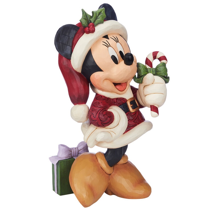 Jim Shore Estatua de Minnie con Bastón de Caramelo  — Imagen 2 de 3