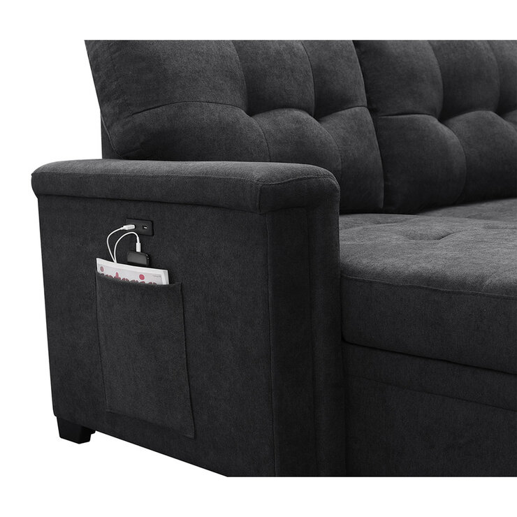 Montbrook Home, Ashlyn, Sofá Cama Seccional con Puerto USB — Imagen 4 de 4