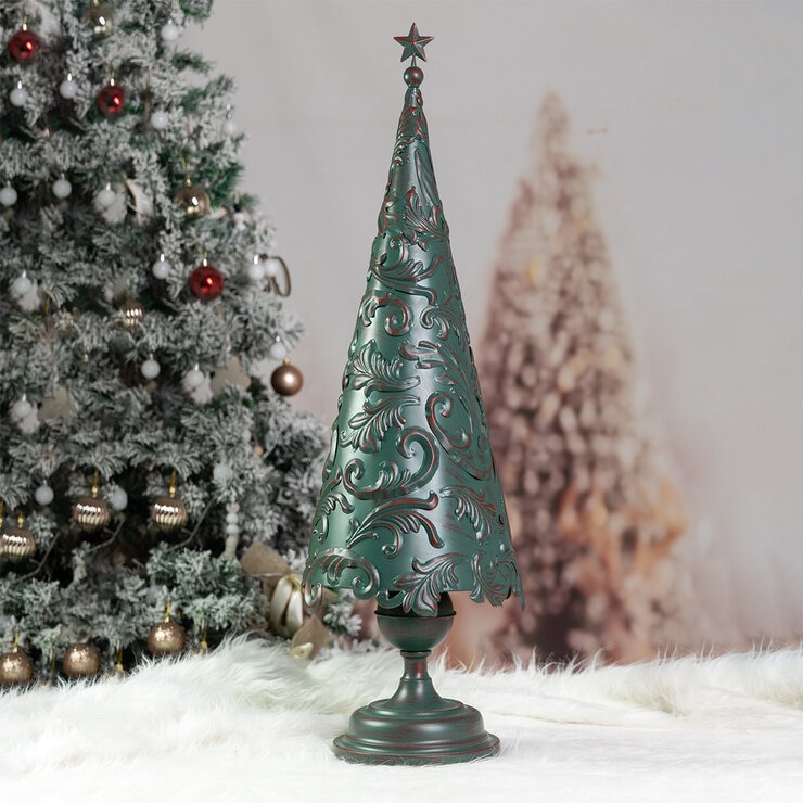 Árbol de Navidad Decorativo Metálico, Varios Modelos  — Imagen 2 de 3