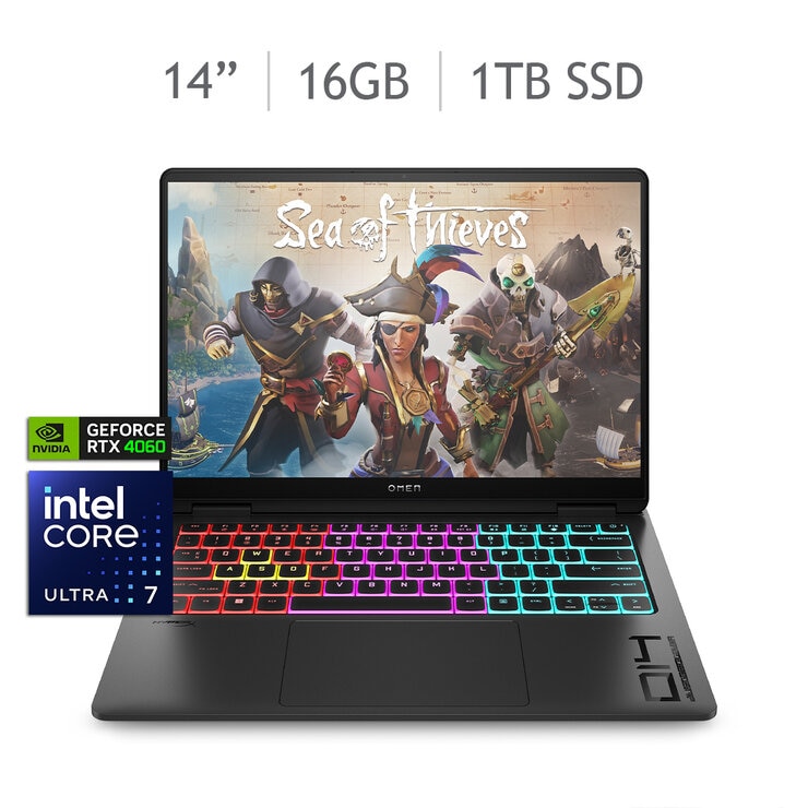 HP OMEN Trascend 14-fb0001la Laptop 14" 2.8K OLED Intel Core Ultra 7 16GB 1TB SSD — Imagen 1 de 4