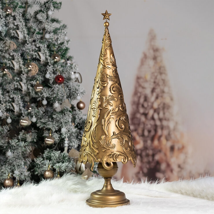 Árbol de Navidad Decorativo Metálico, Varios Modelos  — Imagen 1 de 3