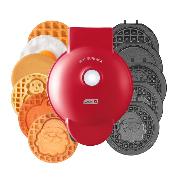 Dash Miniwafflera con 7 Placas de Temporada Intercambiables — Imagen 1 de 4