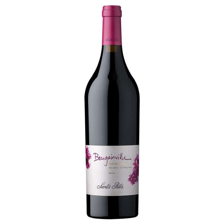 Vino Tinto Santa Rita Bougainville Petite Sirah 750 ml — Imagen 1 de 4