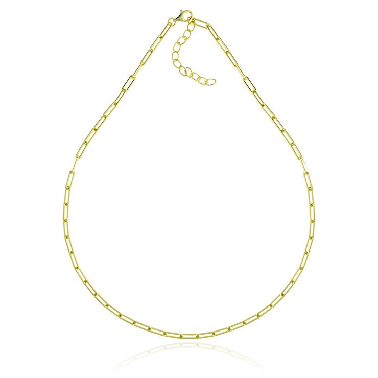 Mayfer Collar .925 Bañado en Oro, con Charms  Removibles  — Imagen 3 de 4