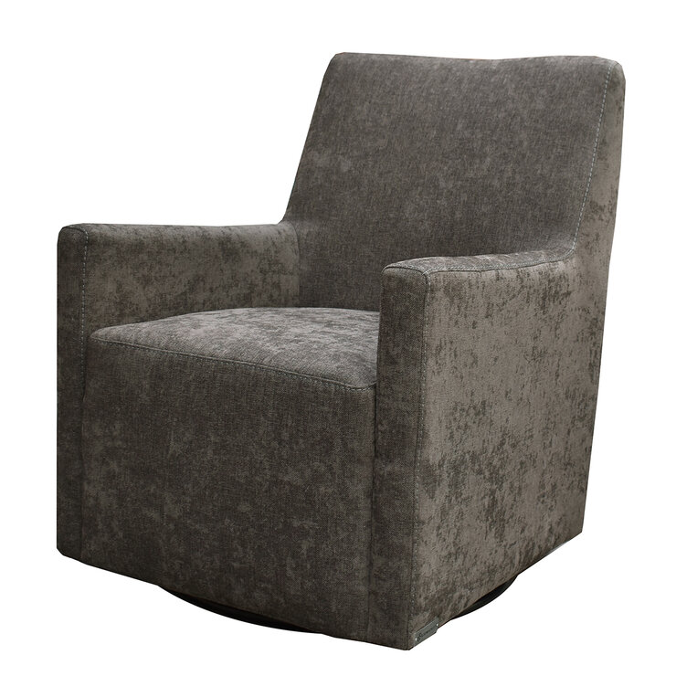 Muebles Liz, Wilton, Sillón Giratorio Café — Imagen 4 de 4