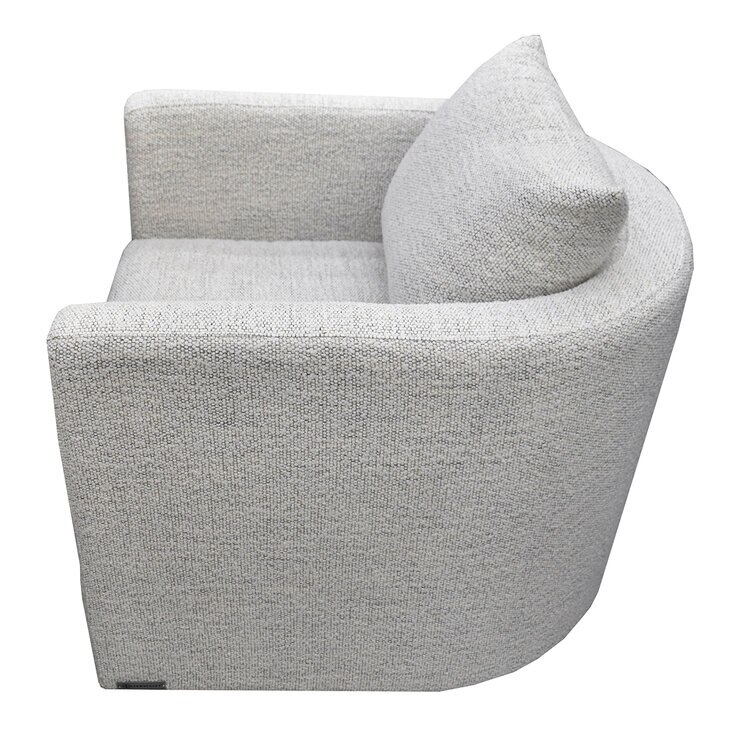 Muebles Liz, Vasco, Sillón Giratorio Blanco — Imagen 3 de 4