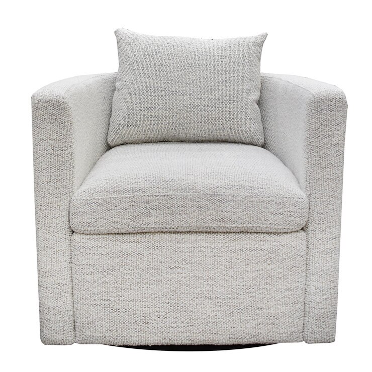 Muebles Liz, Vasco, Sillón Giratorio Blanco — Imagen 4 de 4