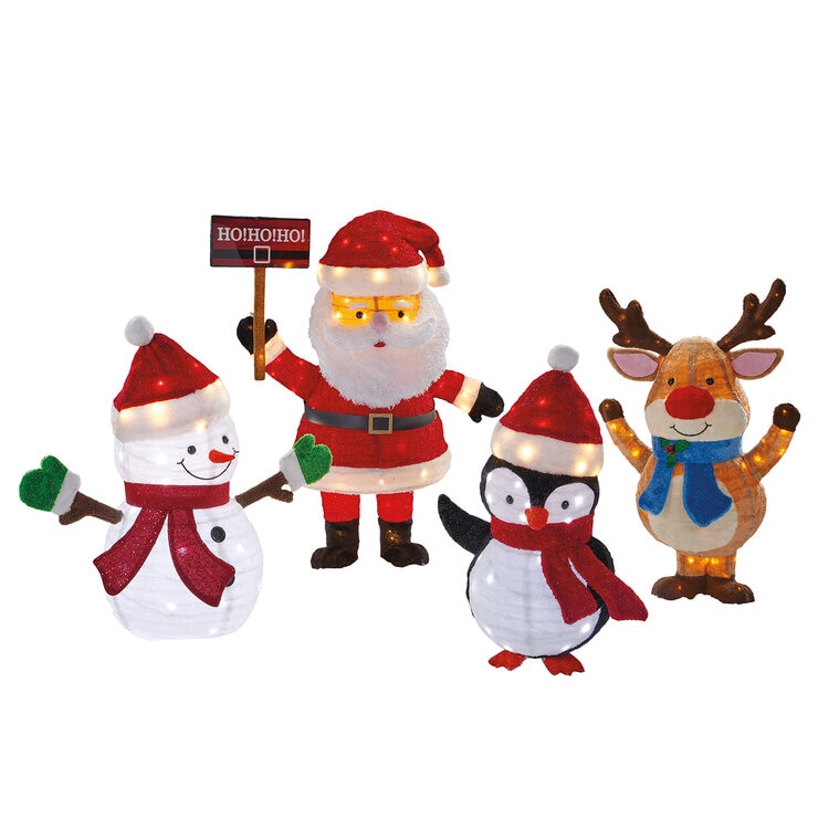 Santa y Sus Amigos con Luces LED  — Imagen 3 de 4