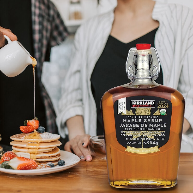 Kirkland Signature Jarabe de Maple Orgánico 740 ml — Imagen 3 de 4