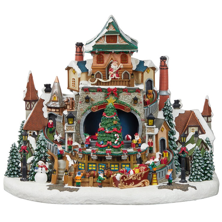 Taller de Santa Claus Animado con Luces y Música  — Imagen 2 de 4