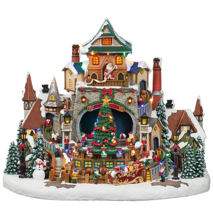 Taller de Santa Claus Animado con Luces y Música  — Imagen 3 de 4