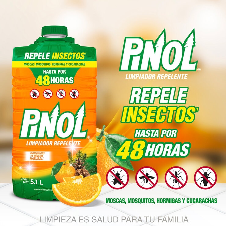 Pinol Limpiador Repelente 5.1 l — Imagen 2 de 4