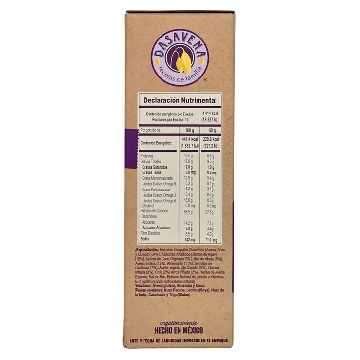 Dasavena Cereal Quinoa y Almendras 1 kg — Imagen 2 de 4