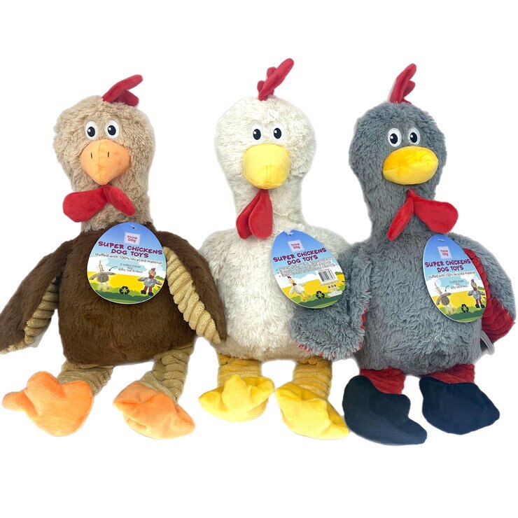 Super Chicken Juguete para Perro 1 pz — Imagen 1 de 3