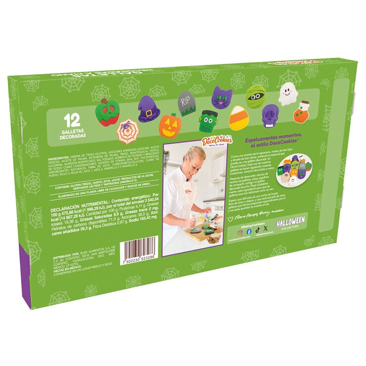 Decocookies Galletas Decoradas a Mano Halloween 744 g — Imagen 2 de 3