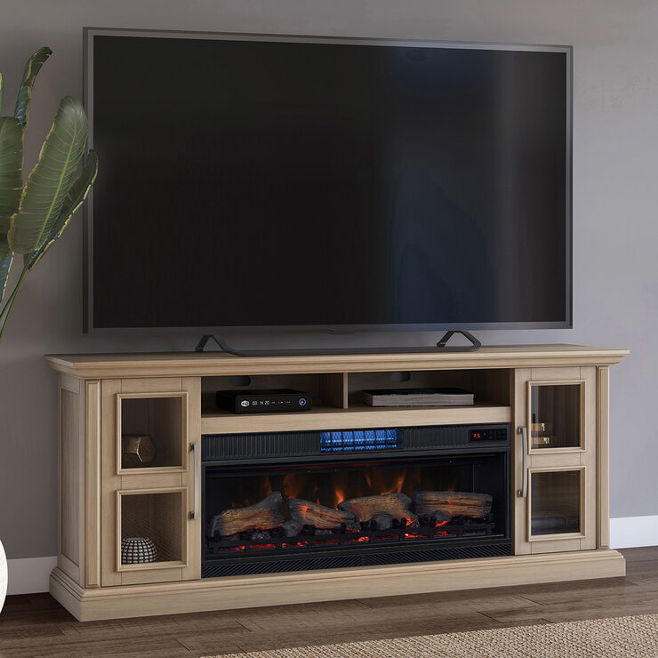 Tresanti Consola de TV Nottingham con Chimenea Eléctrica y Ventilador 2 en 1 — Imagen 1 de 3