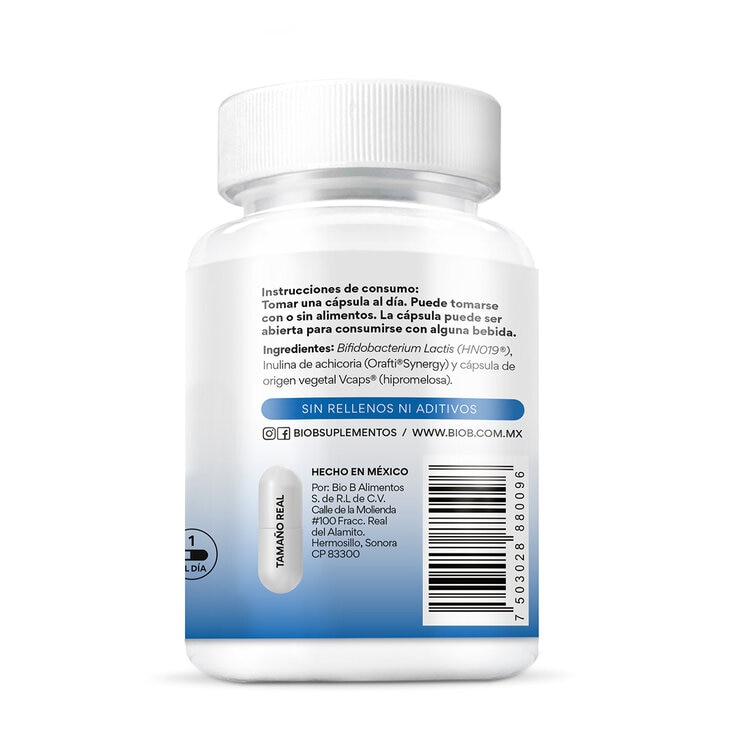 Bio B Probióticos 10 Billones adultos +50 2 Frascos de 30 Cápsulas c/u — Imagen 2 de 3