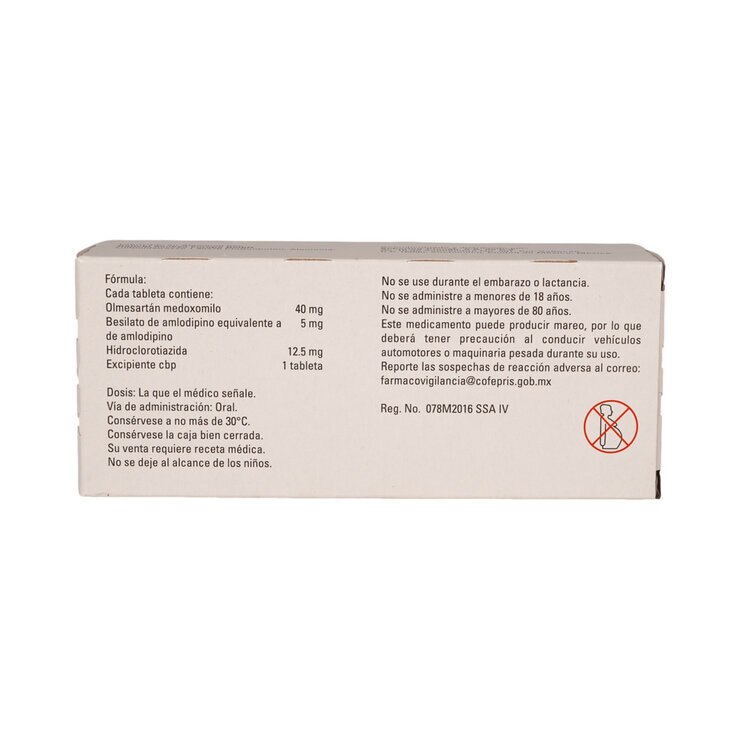Almetec Tri 40 mg/5 mg/ 12.5 mg 28 Tabletas — Imagen 3 de 4