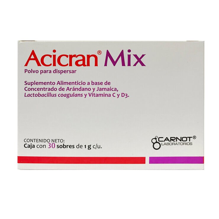 Acicran Mix 30 Sobres de 1 gr c/u  — Imagen 1 de 4
