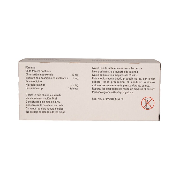Almetec Tri 40 mg/5 mg/ 12.5 mg 28 Tabletas — Imagen 4 de 4
