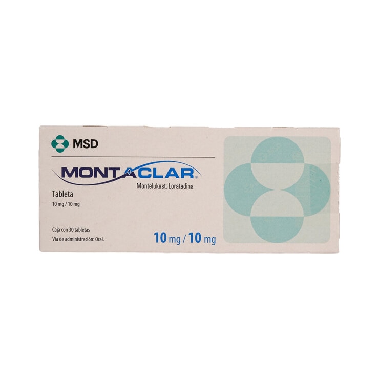 Montaclar 10 mg/10 mg 30 Tabletas — Imagen 4 de 4