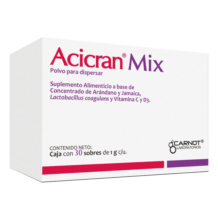 Acicran Mix 30 Sobres de 1 gr c/u  — Imagen 4 de 4