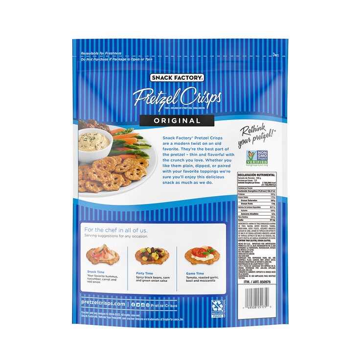 Snack Factory Pretzels Crujientes 737g — Imagen 2 de 2