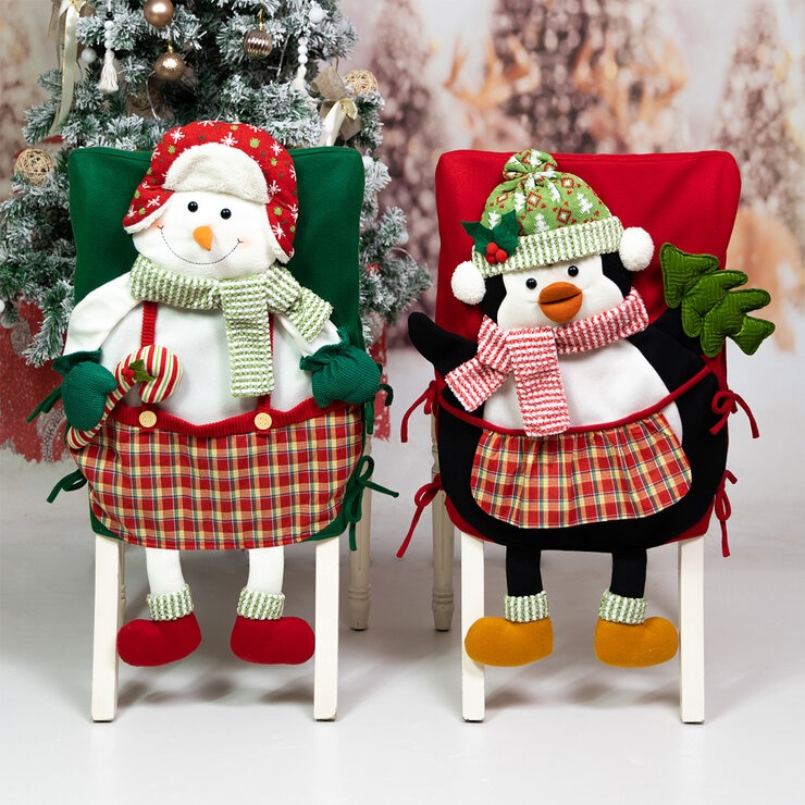 Cubiertas para Silla con Detalle Navideño 2 Piezas, Varios Modelos  — Imagen 2 de 2