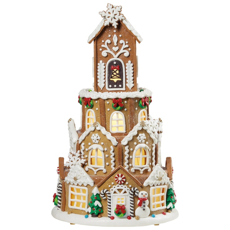 Casa de Galleta de Jengibre con Luces y Música  — Imagen 2 de 4