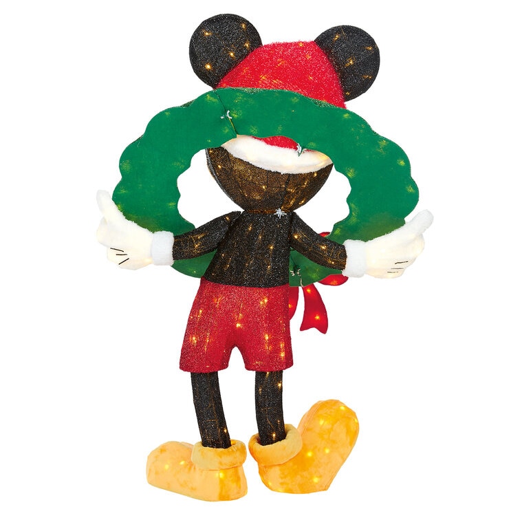 Disney Mickey Iluminado con Corona Navideña  — Imagen 4 de 4