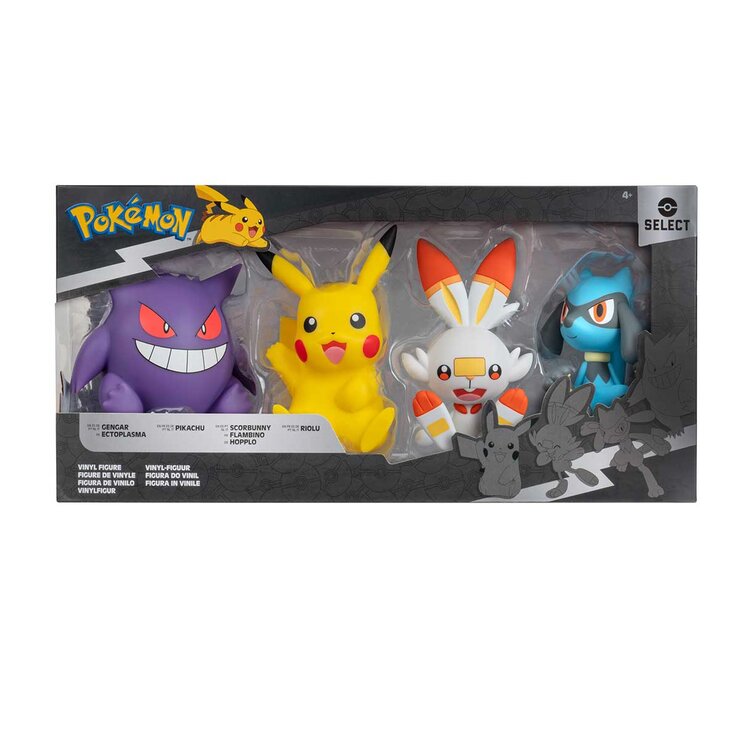 Set de 4 figuras de Vinilo Pókemon Select — Imagen 2 de 4