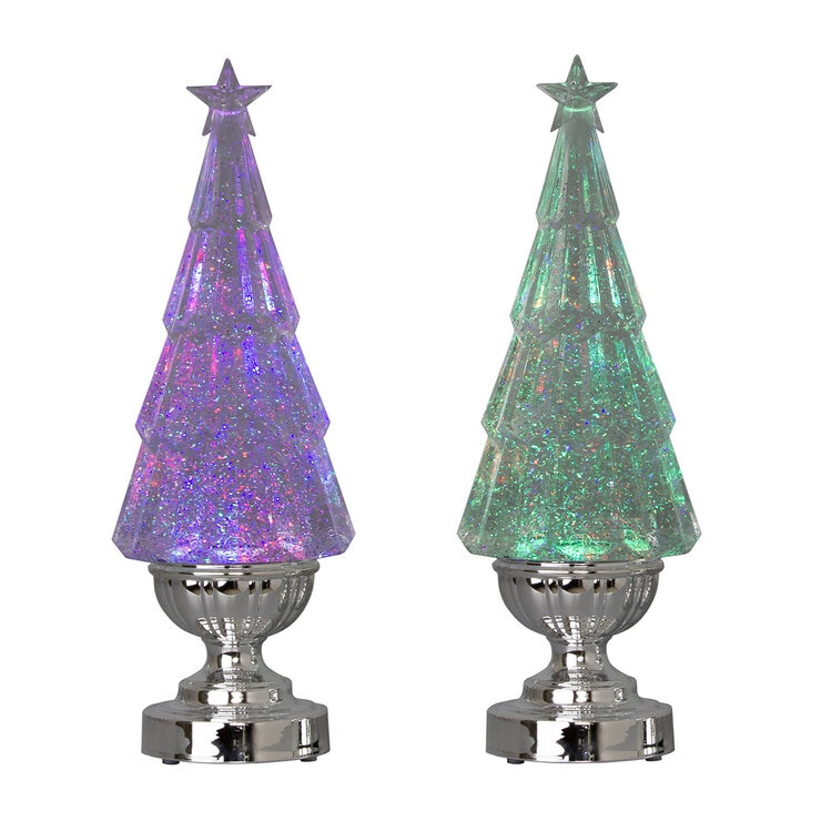 Árboles Iluminados con Luz LED 2 Piezas  — Imagen 2 de 4