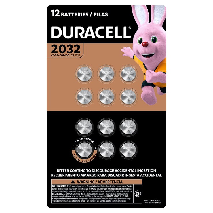 Duracell, Pilas de Litio 2032 3V de 12 piezas — Imagen 1 de 2