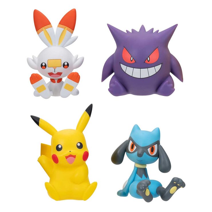Set de 4 figuras de Vinilo Pókemon Select — Imagen 1 de 4