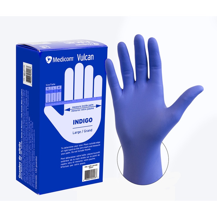 Vulcan Guantes de Nitrilo Talla Grande 150 piezas — Imagen 2 de 2