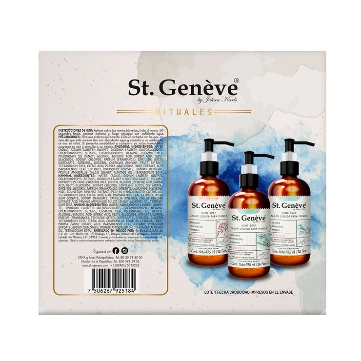 St. Genève Jabón Líquido para manos 3 pzas de 473 ml — Imagen 4 de 4