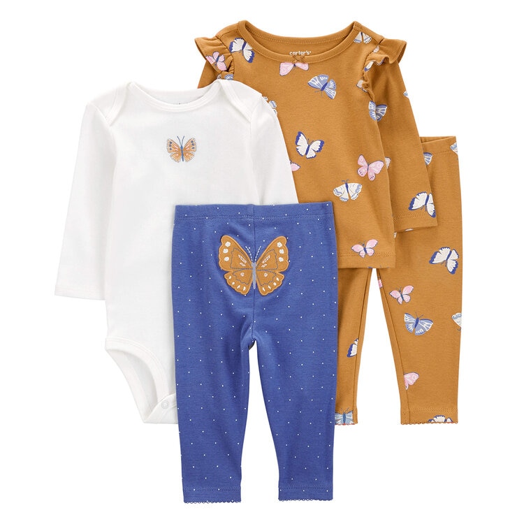 Carter's Conjunto 4 piezas para Niños y Niñas Varias Tallas y Colores — Imagen 4 de 4
