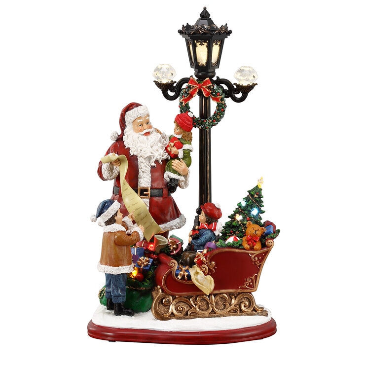 Farol de Santa Claus con Luces y Música  — Imagen 2 de 4