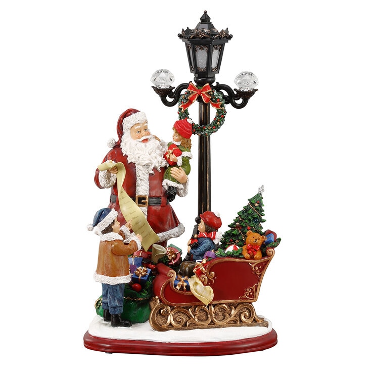 Farol de Santa Claus con Luces y Música  — Imagen 3 de 4